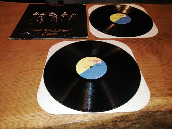 Van Der Graaf ‎– Vital 1978  PVC Records ‎– PVC 9901 Doppe LP US Pressung NM/VG